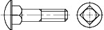 ГОСТ 7802-81 Болт с увеличенной полукруглой головкой и квадратным подголовником