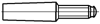 DIN 258 Штифт конический с резьбовой цапфой, конусная часть постоянной длины