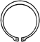 DIN 471 Кольцо стопорное наружное для вала, нормальное исполнение