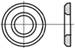 DIN 6916 Шайба закалённая круглая для высоконагруженных предварительно напряжённых резьбовых соединений (HV)